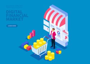 Intelligent network online digital financial market